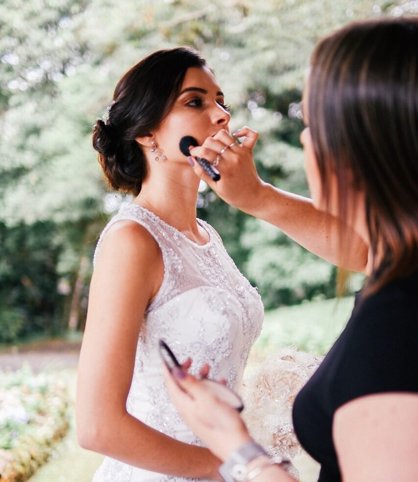 wedding, wedding dress, wedding makeup
